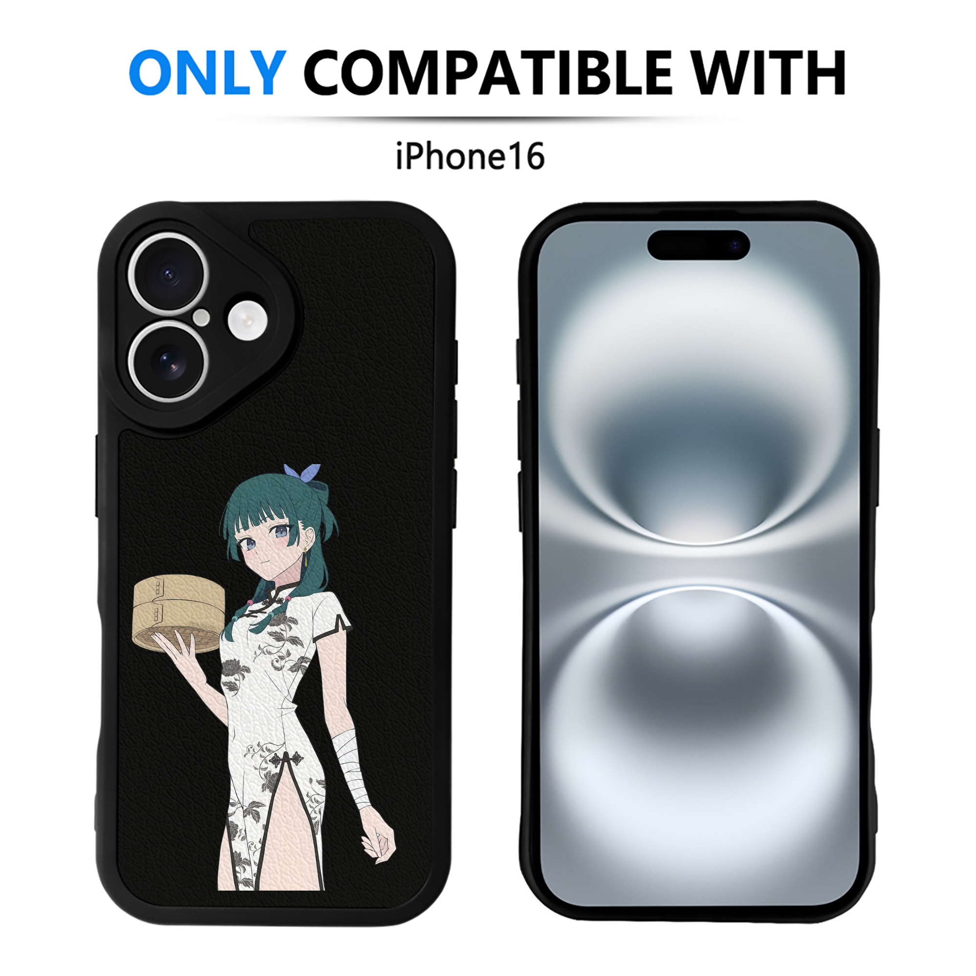薬屋のひとりごと The Apothecary Diaries 【iPhone 16シリーズ対応】シリコンスマホケース（レザー調） 材質：シリコン